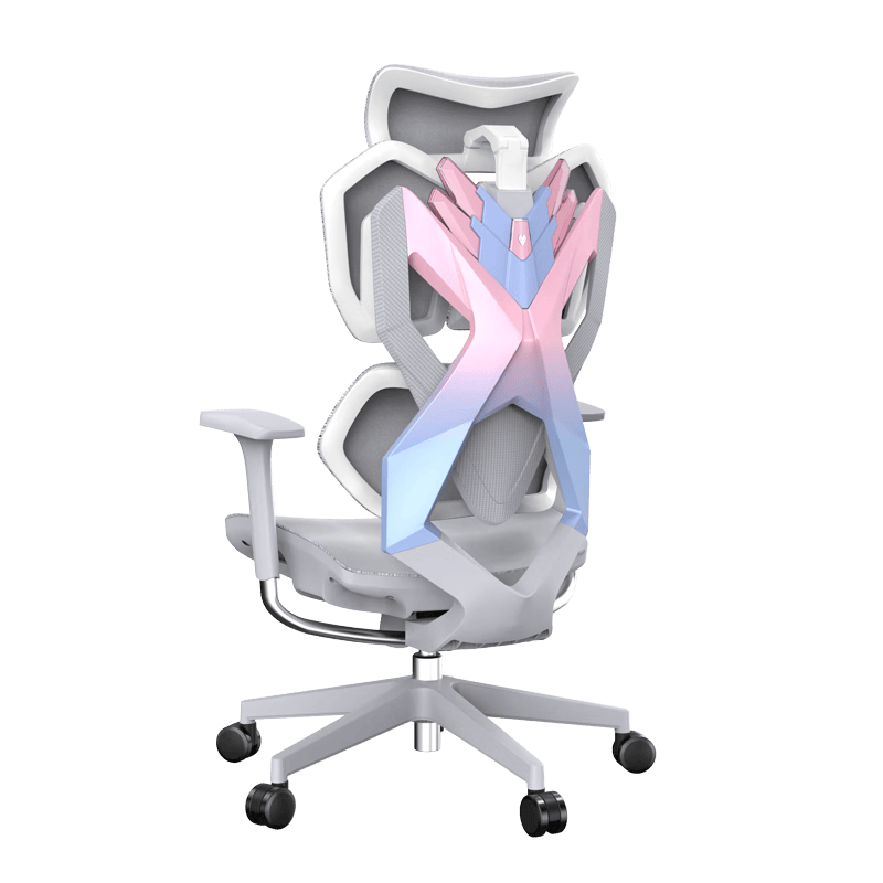 完美结合——骁骑独角兽女生电竞椅pg模拟